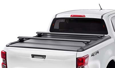 Black Cross Bars for Electric Retractable Roller Tonneau Cover