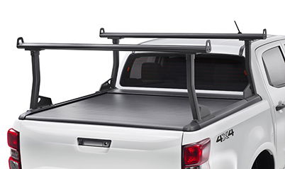 Satin Black Ladder Rack Kit