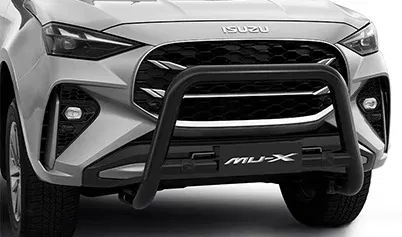 Satin Black Alloy Nudge Bar