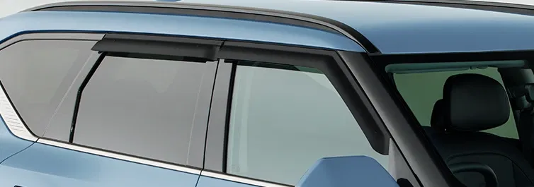 Slimline Weathershield Set - Matte Black