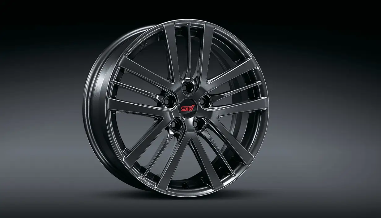 STI ENKEI Alloy Wheel Set (4) - 17in (Gun Metal)