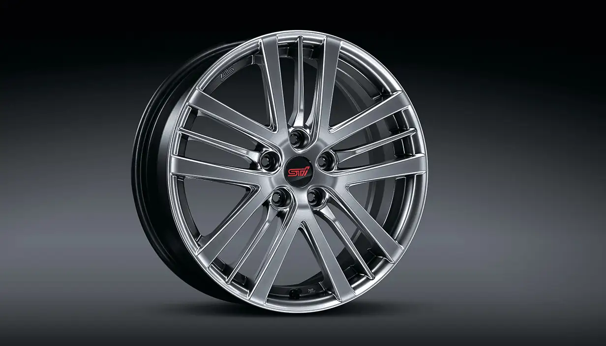 STI ENKEI Alloy Wheel Set (4) - 17in (Silver)