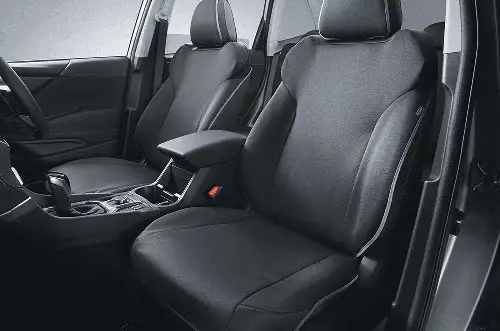 Front Black All Weather Seat Covers