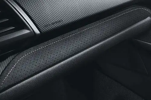 Front Dash Ultra Suede Trim Pieces