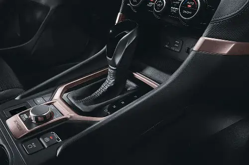 Centre Console Rose Gold Trim