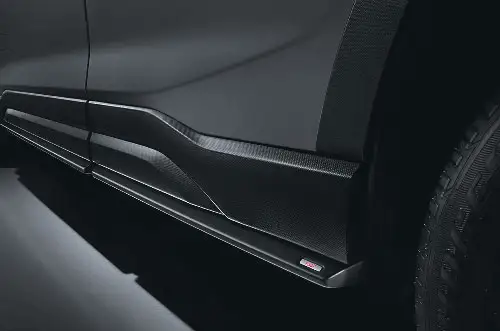 Side Under Spoiler - Black