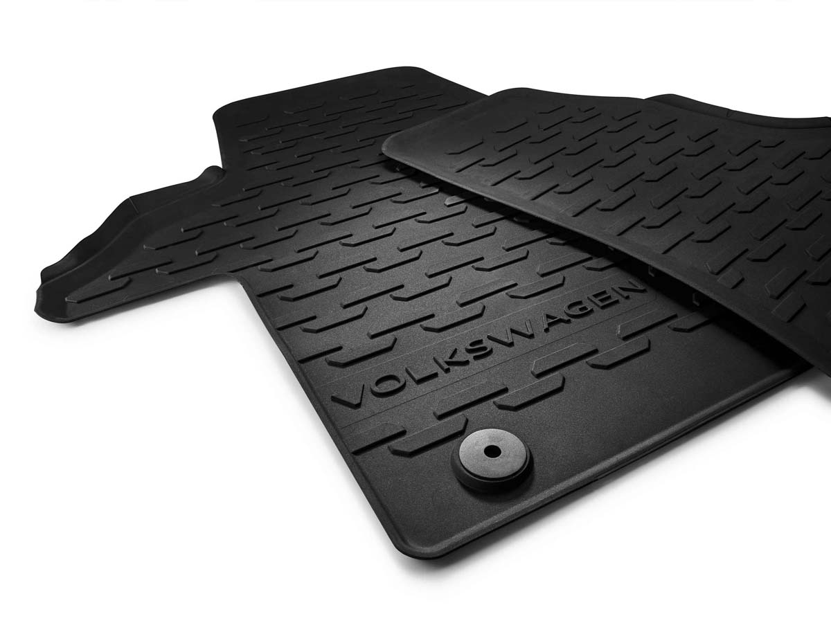 Rubber Floor Mats - front driver and passenger sides