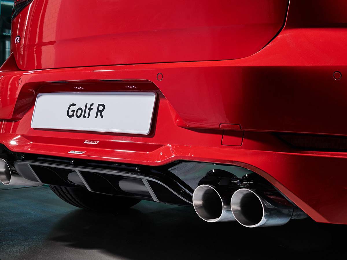 Quad tailpipe