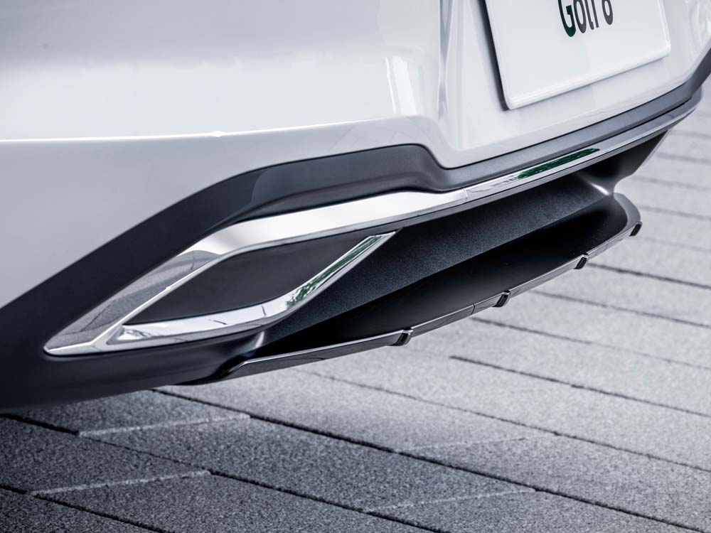 Oettinger® rear diffuser (not for R-line)