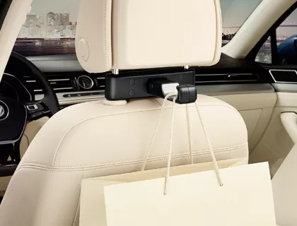 Bag hook (travel and comfort system)