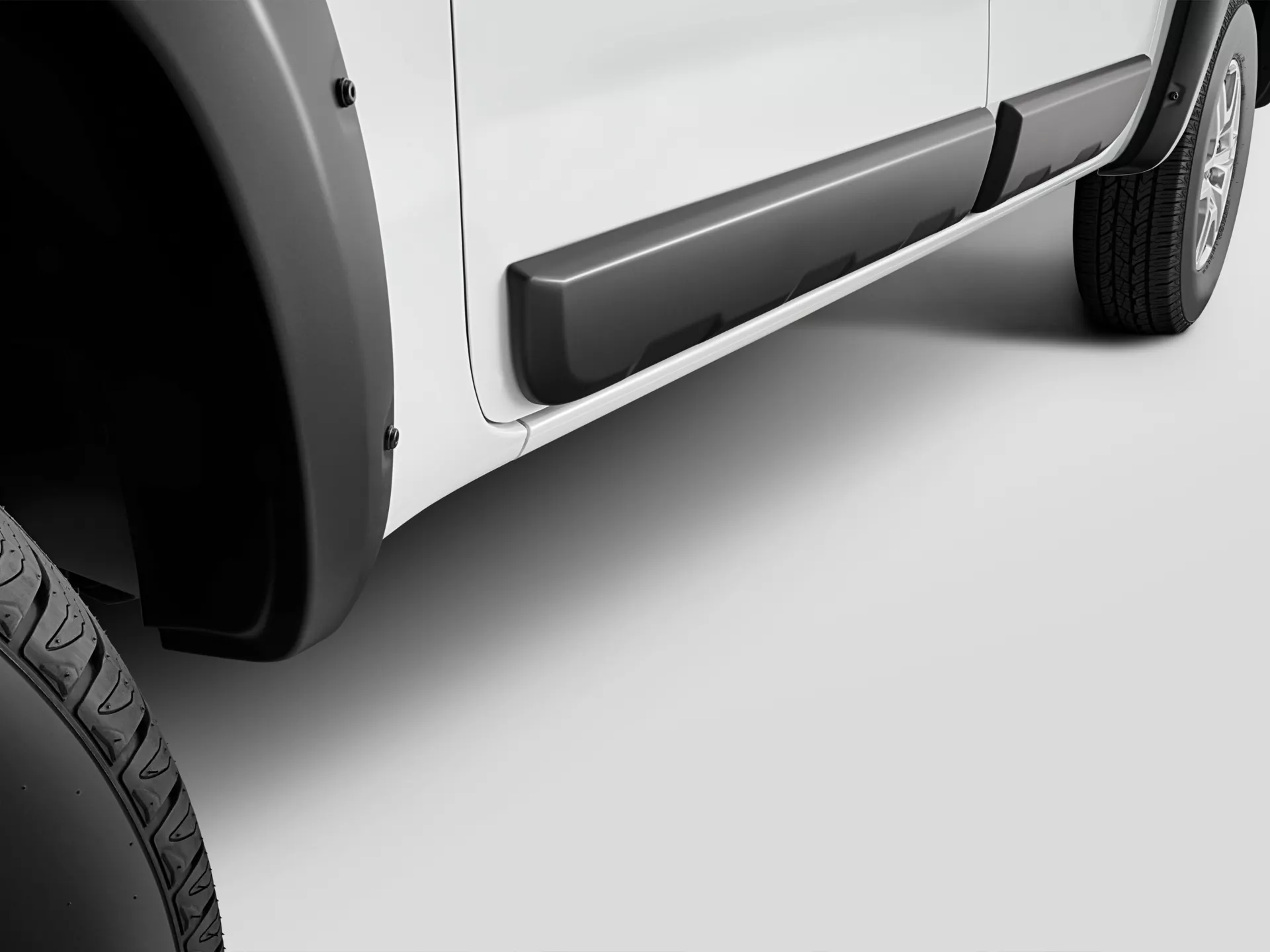 Body side mouldings – Matte black