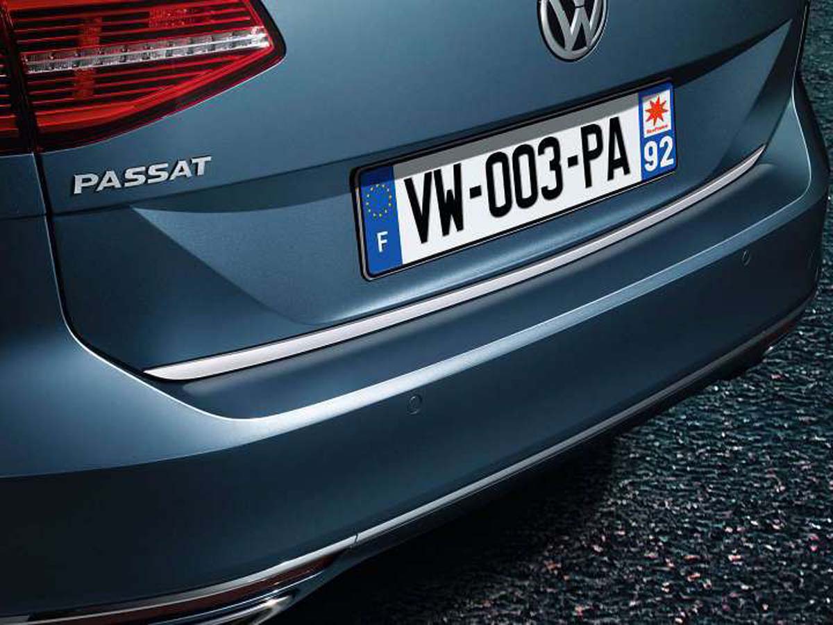 Protective strip for the tailgate - chrome look WAGON