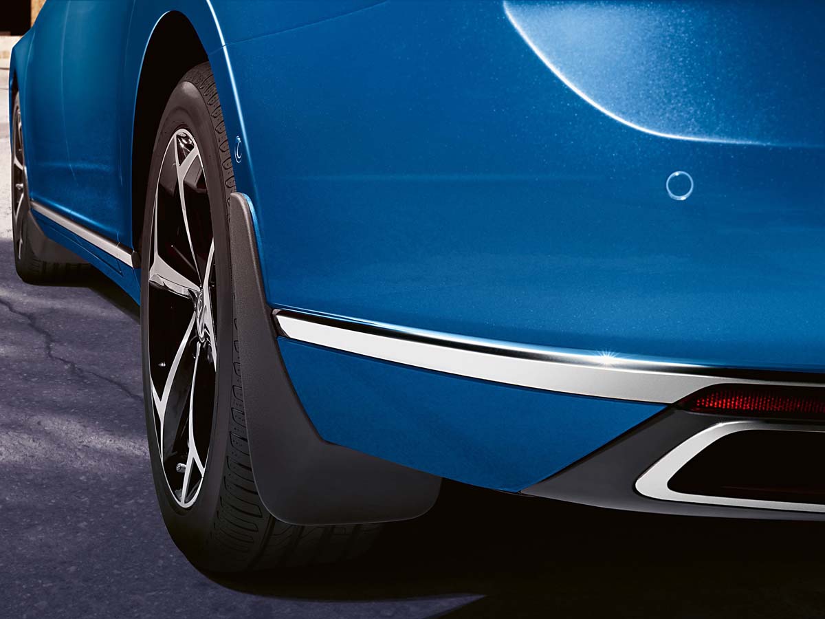 Mudflaps, set Front (Not for R-line/Alltrack)