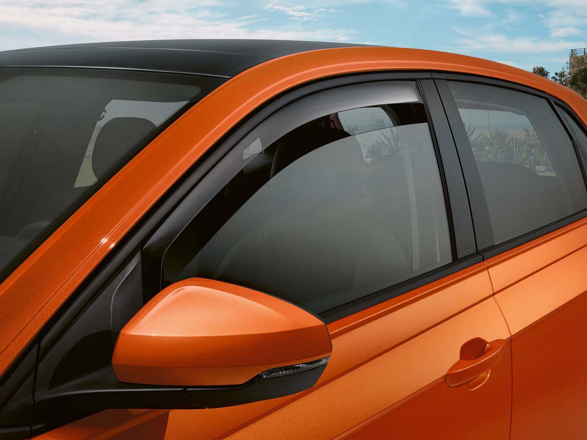 Slimline weathershields (front)