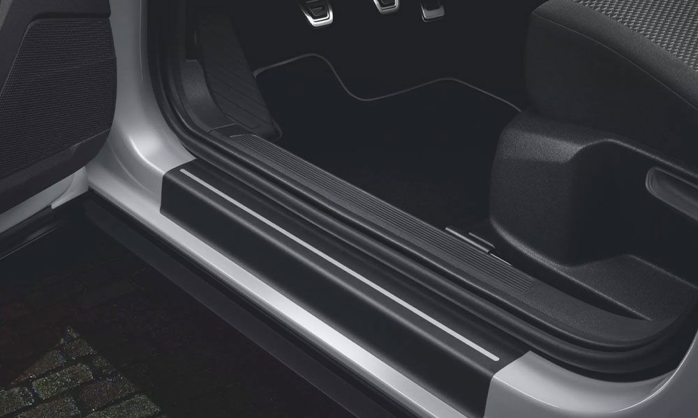 Door sill protection film