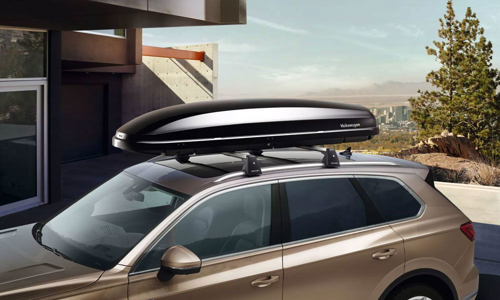 Roof box 340L, matte black