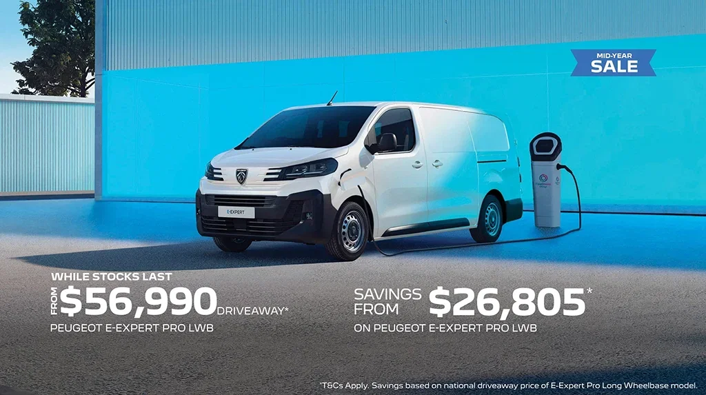 Driveaway Offers On Selected Peugeot Expert Van Models*