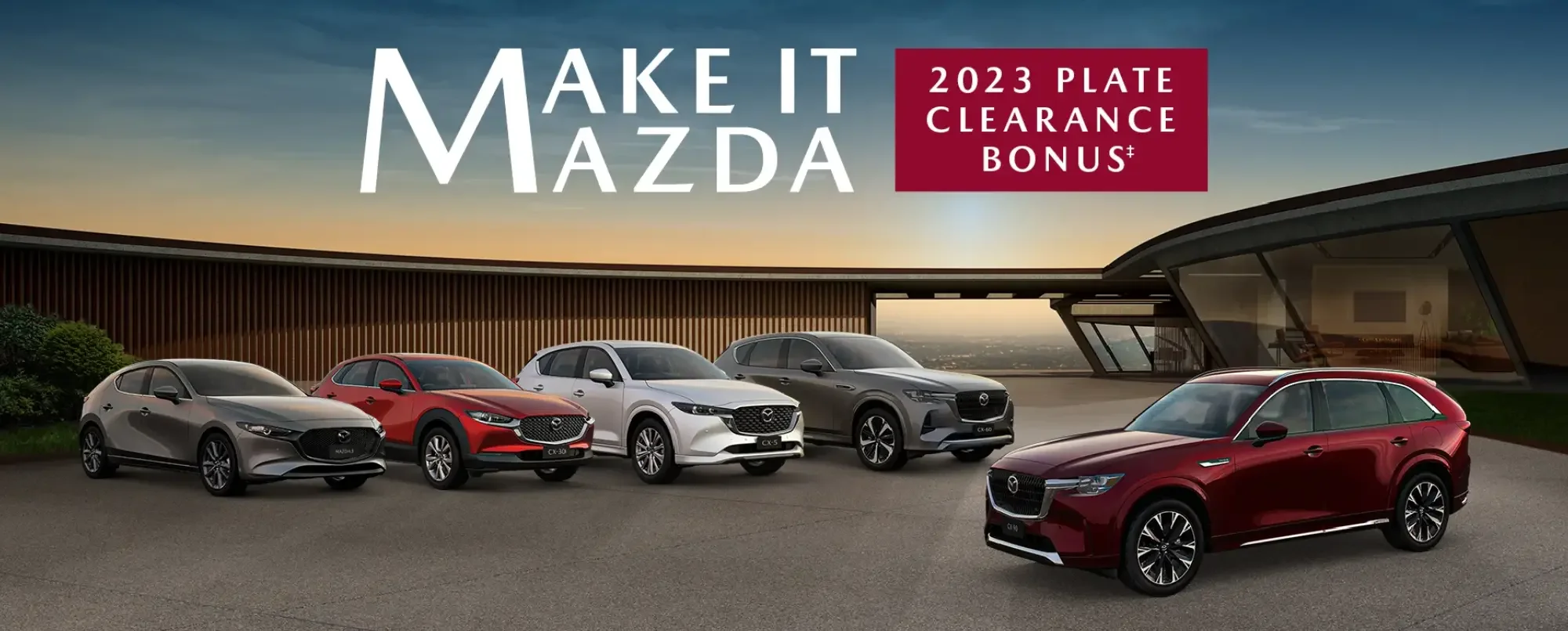 <p>Now’s the perfect time to drive away in your brand new Mazda with stock available across the range.</p>