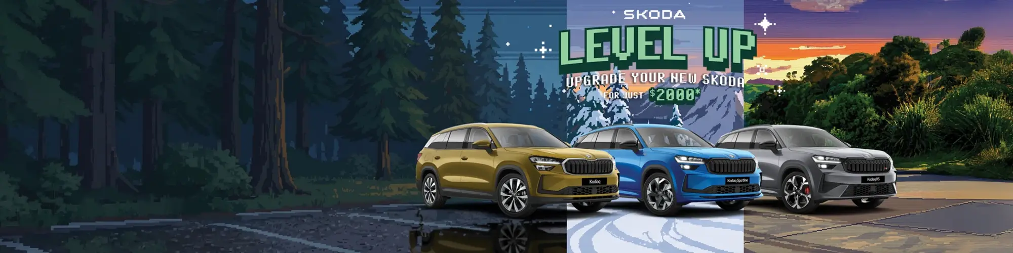 Level up across the range