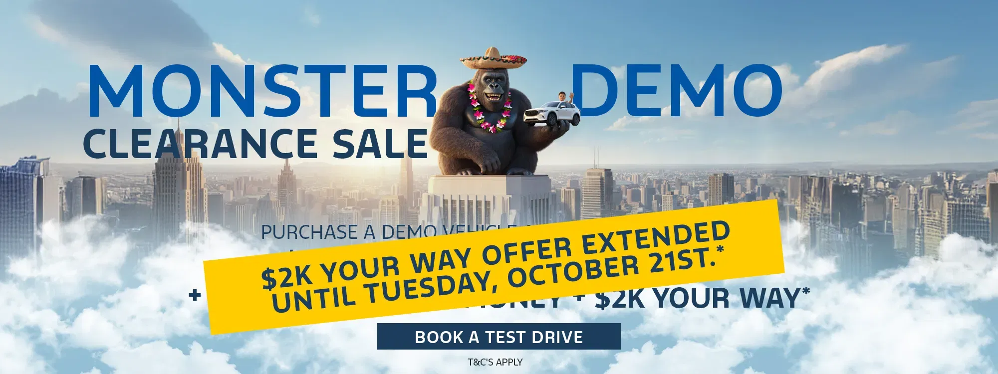Monster Demo Clearance