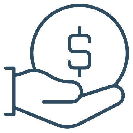 Finance Deposit Contribution Icon