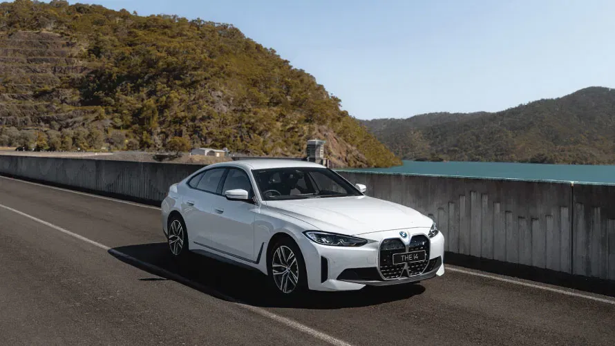 The all-electric BMW i4 eDrive35 at 2.99% p.a. comparison rate.