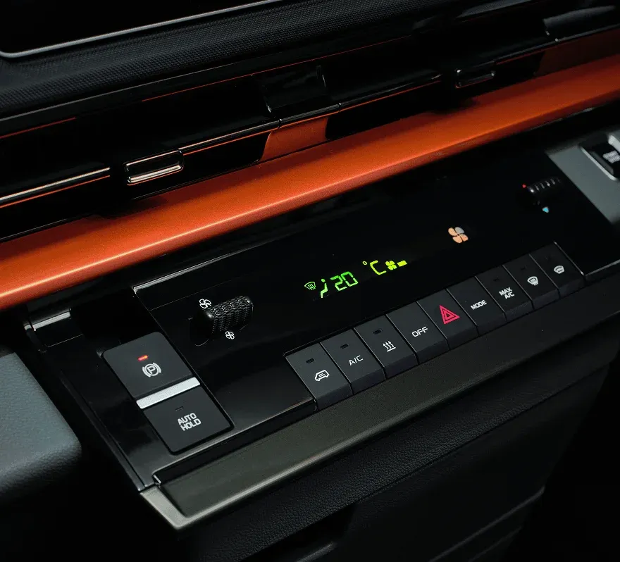 Tactile climate controls