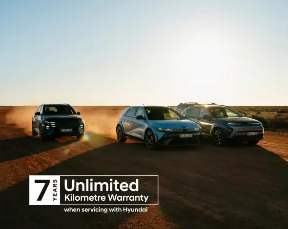 7 Year Unlimited Km Warranty
