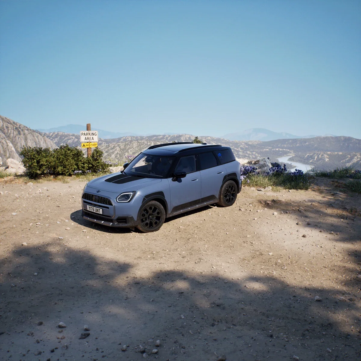 MINI Countryman Untamed Edition exterior design.