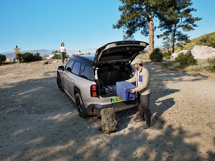 MINI Countryman Untamed Edition luggage space.