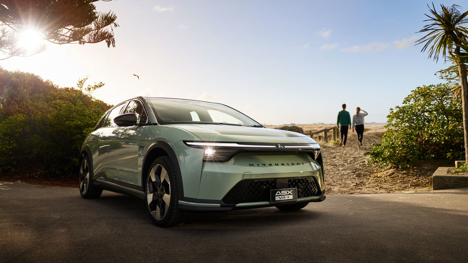ASX VR-e parked at the beach