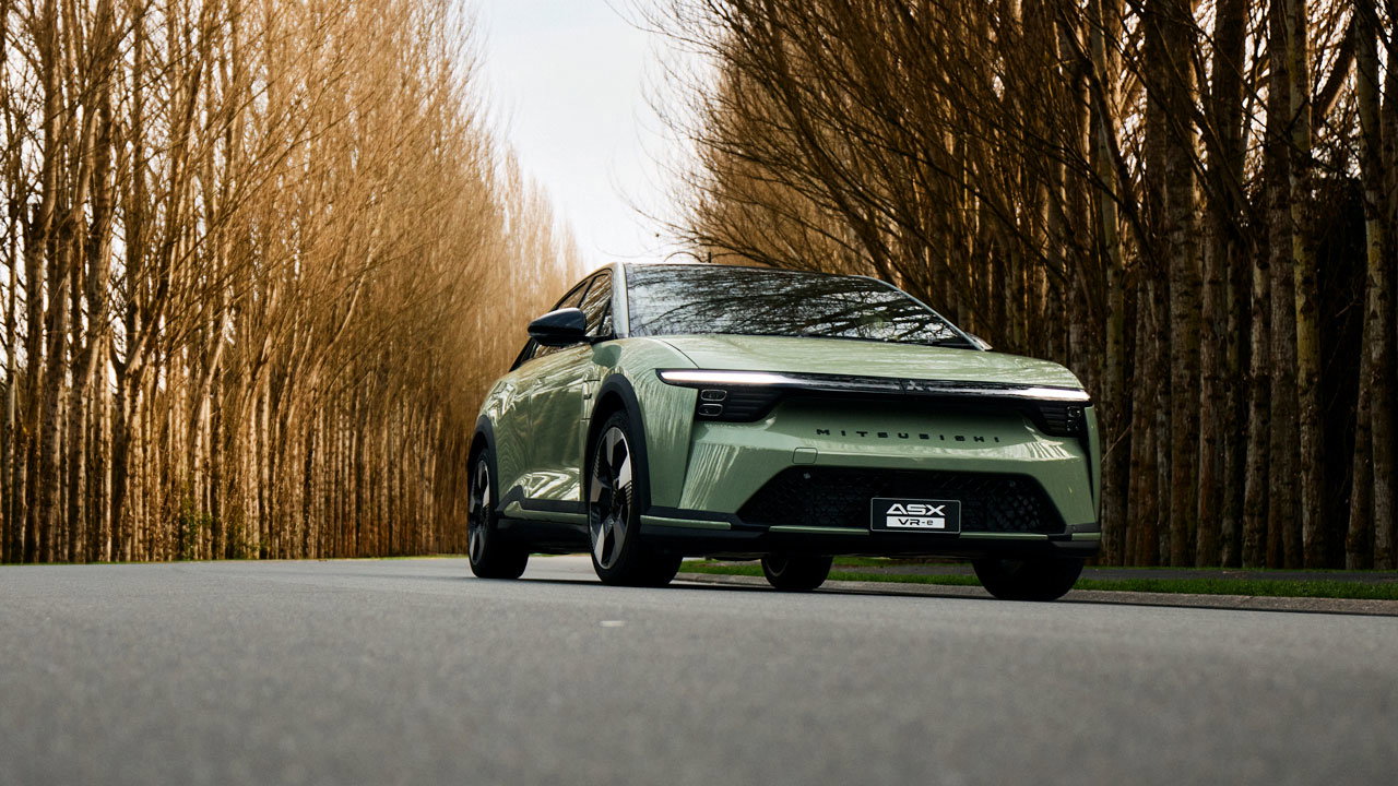 ASX VR-e driving on an open road