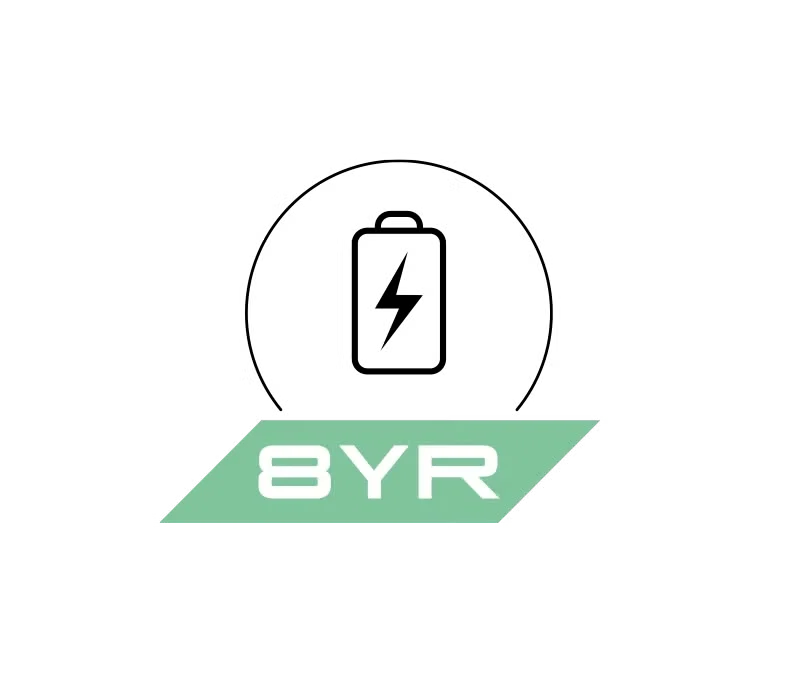 8 Year Battery Warranty