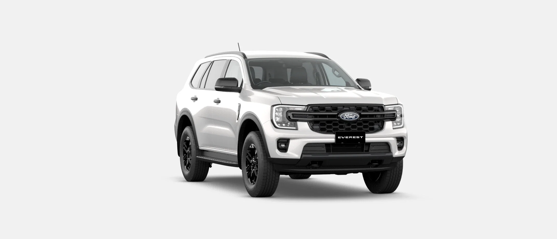 Ford Everest Active in Snow Flake White