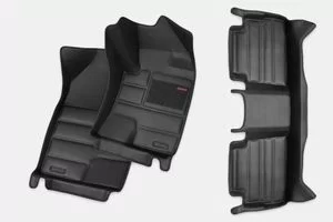 Faux Leather Floor Mats