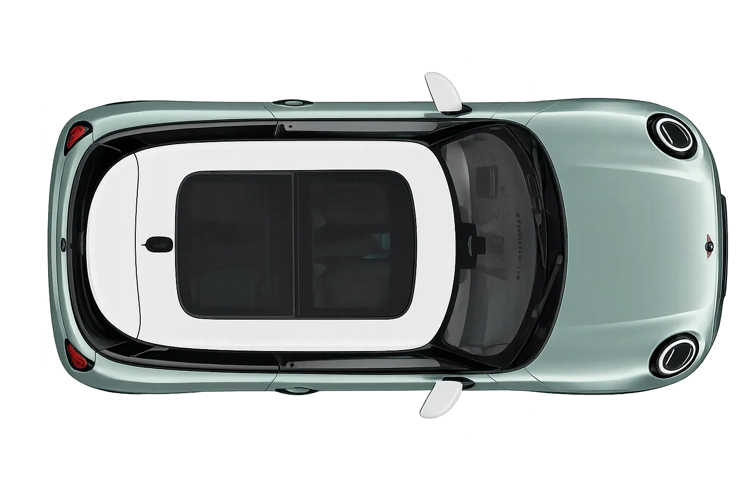 MINI COOPER 3-DOOR Top View