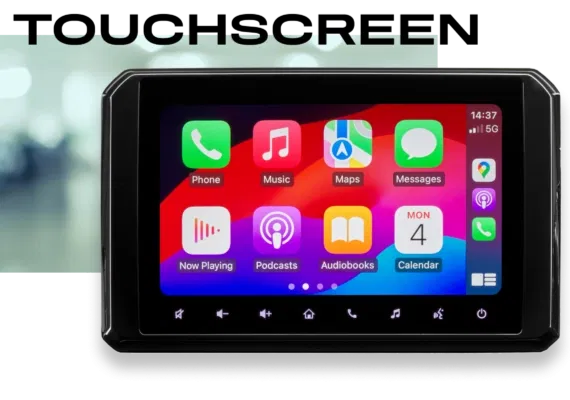 Suzuki Jimny XL Smart Tech touchscreen featuring Apple CarPlay and Android Auto