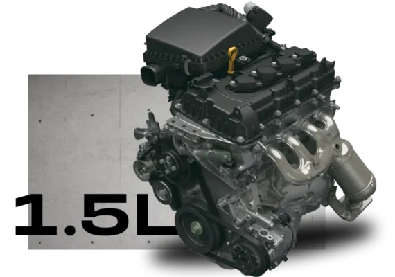 Suzuki Jimny XL 1.5L engine showcasing off-road power and efficiency
