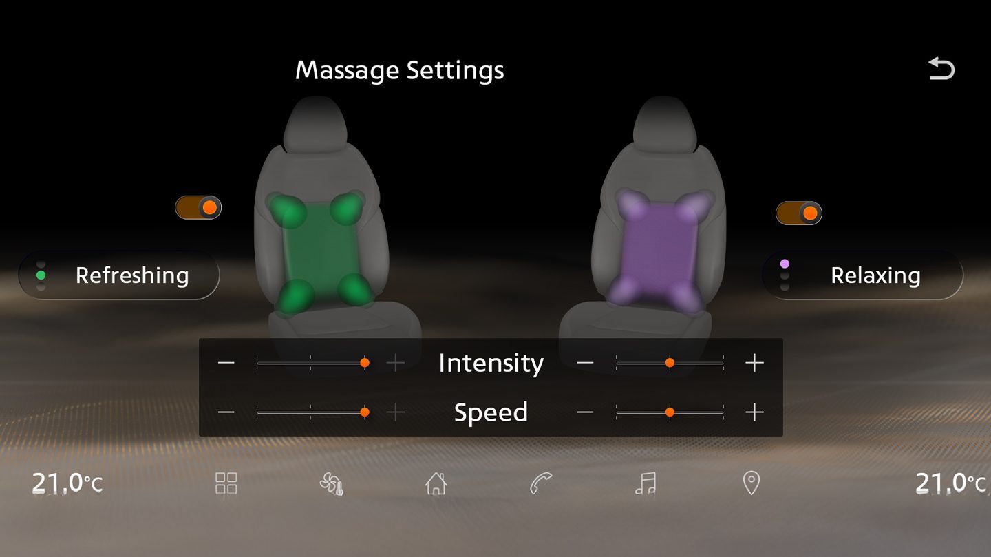 Placeholder — leather cabin and seats