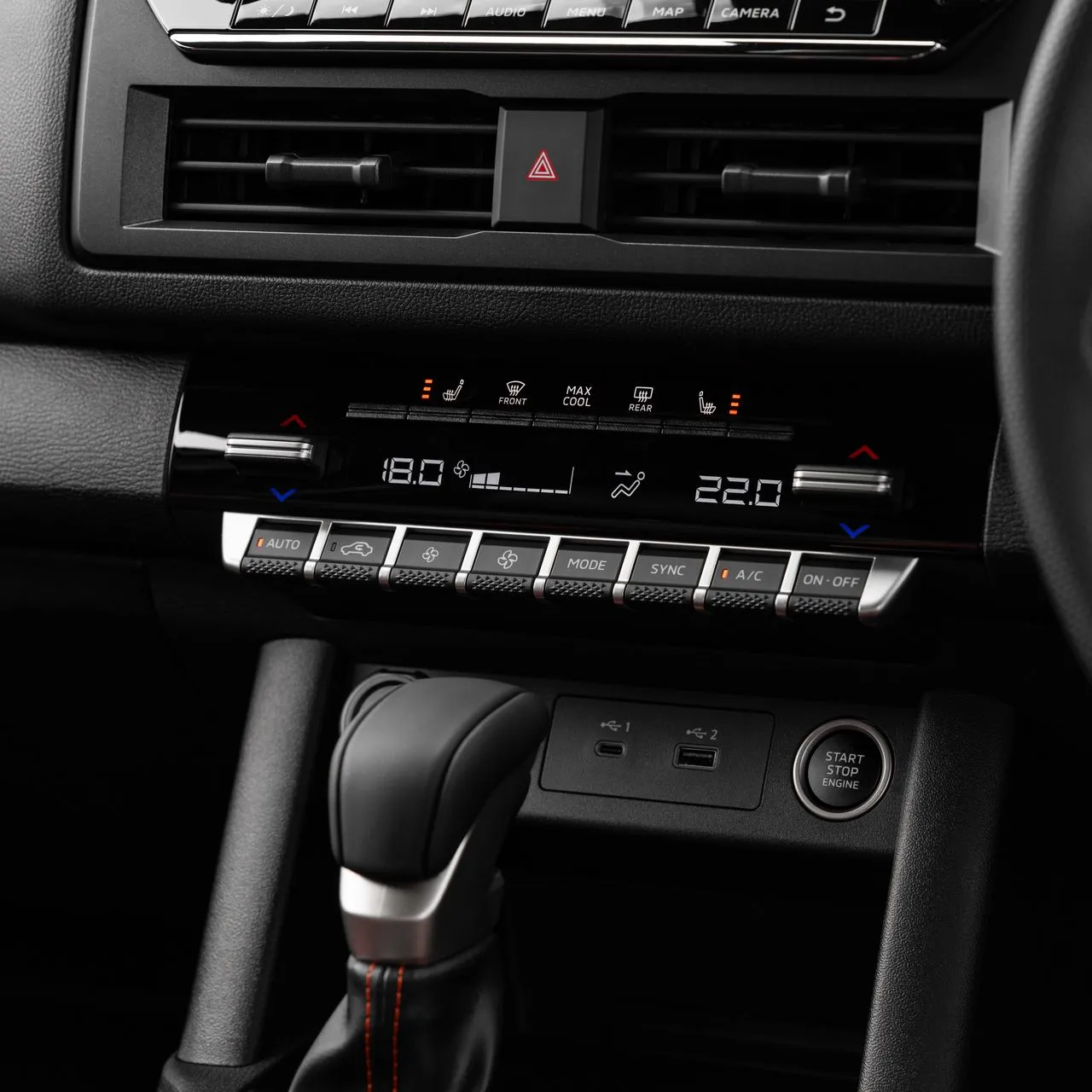 Dual-zone automatic climate control
