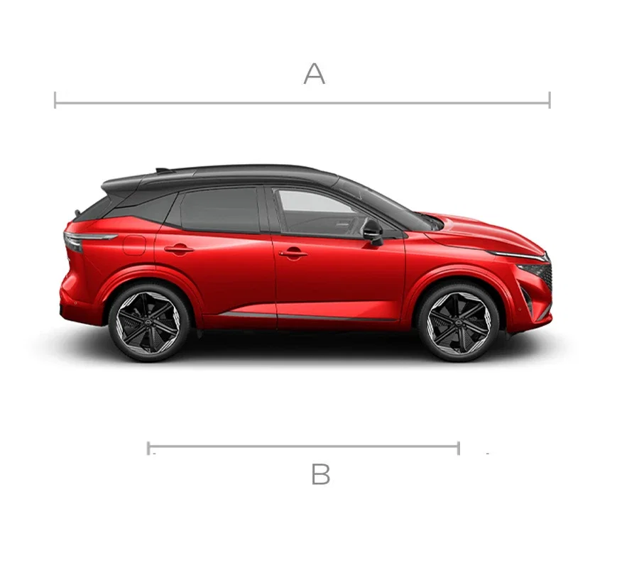QASHQAI dimensions