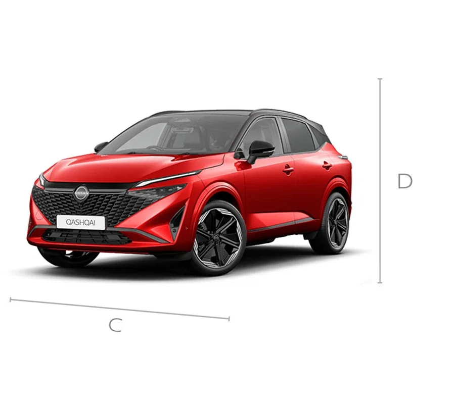 QASHQAI dimensions