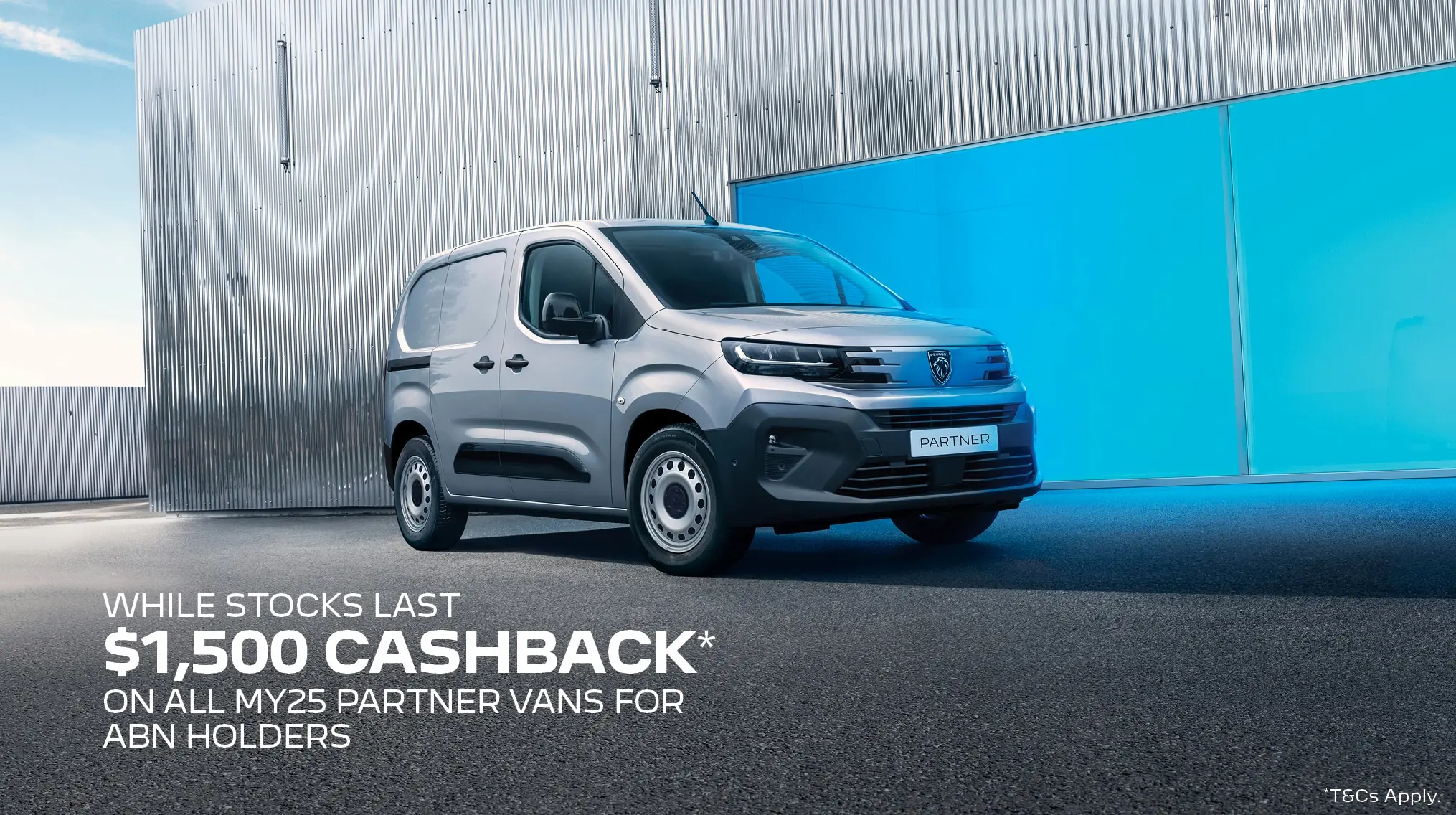 PEUGEOT Partner Van Offer