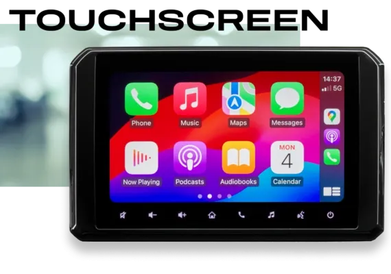 Suzuki Jimny XL Smart Tech touchscreen featuring Apple CarPlay and Android Auto