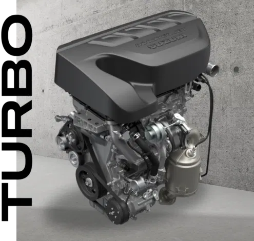 S-CROSS 1.4L BOOSTERJET Engine with Direct Injection Turbo technology