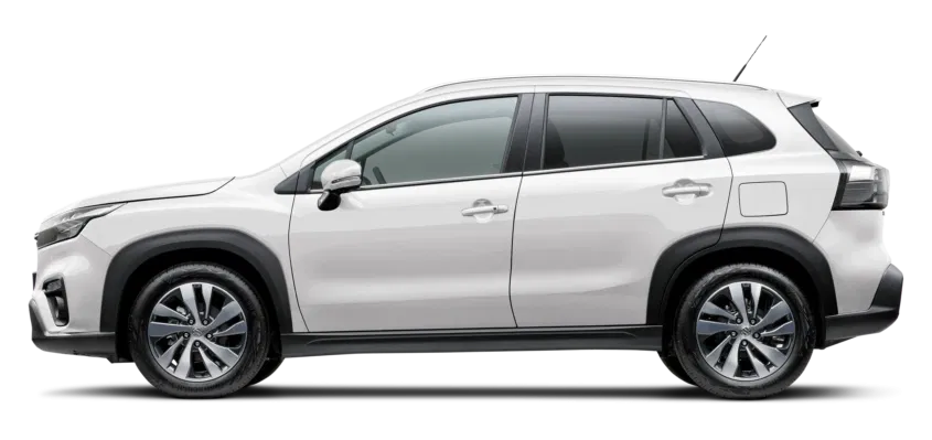 Suzuki S-CROSS PLUS MY23 in Pure White Pearl