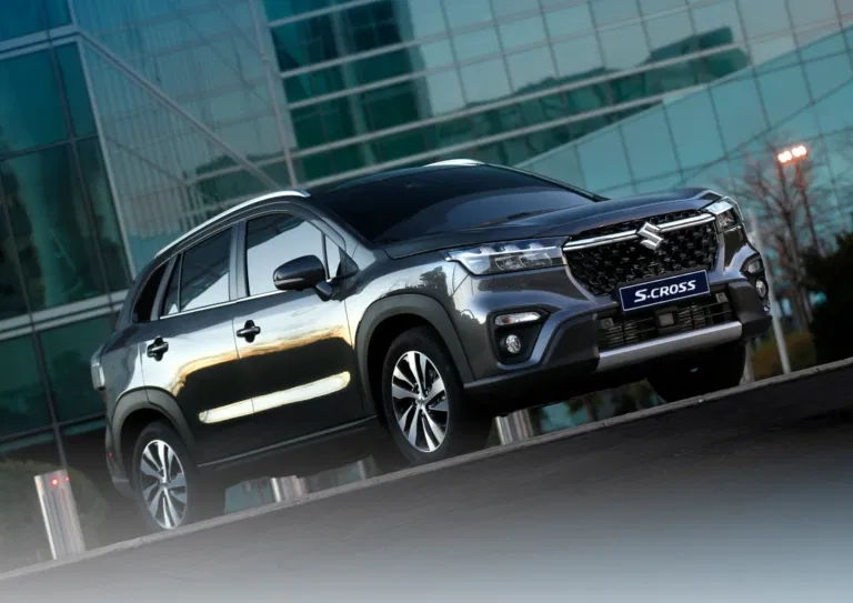 S-CROSS showcasing aggressive SUV styling with bold and rugged design