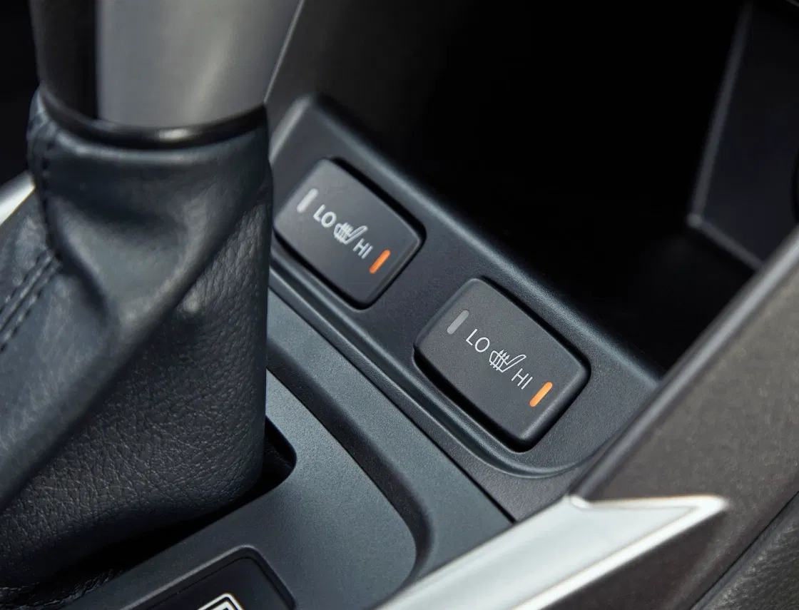 S-CROSS heated seats feature, providing warmth during cold weather