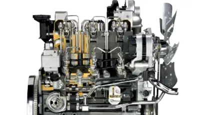 Turbocharged Intercooled Engine
