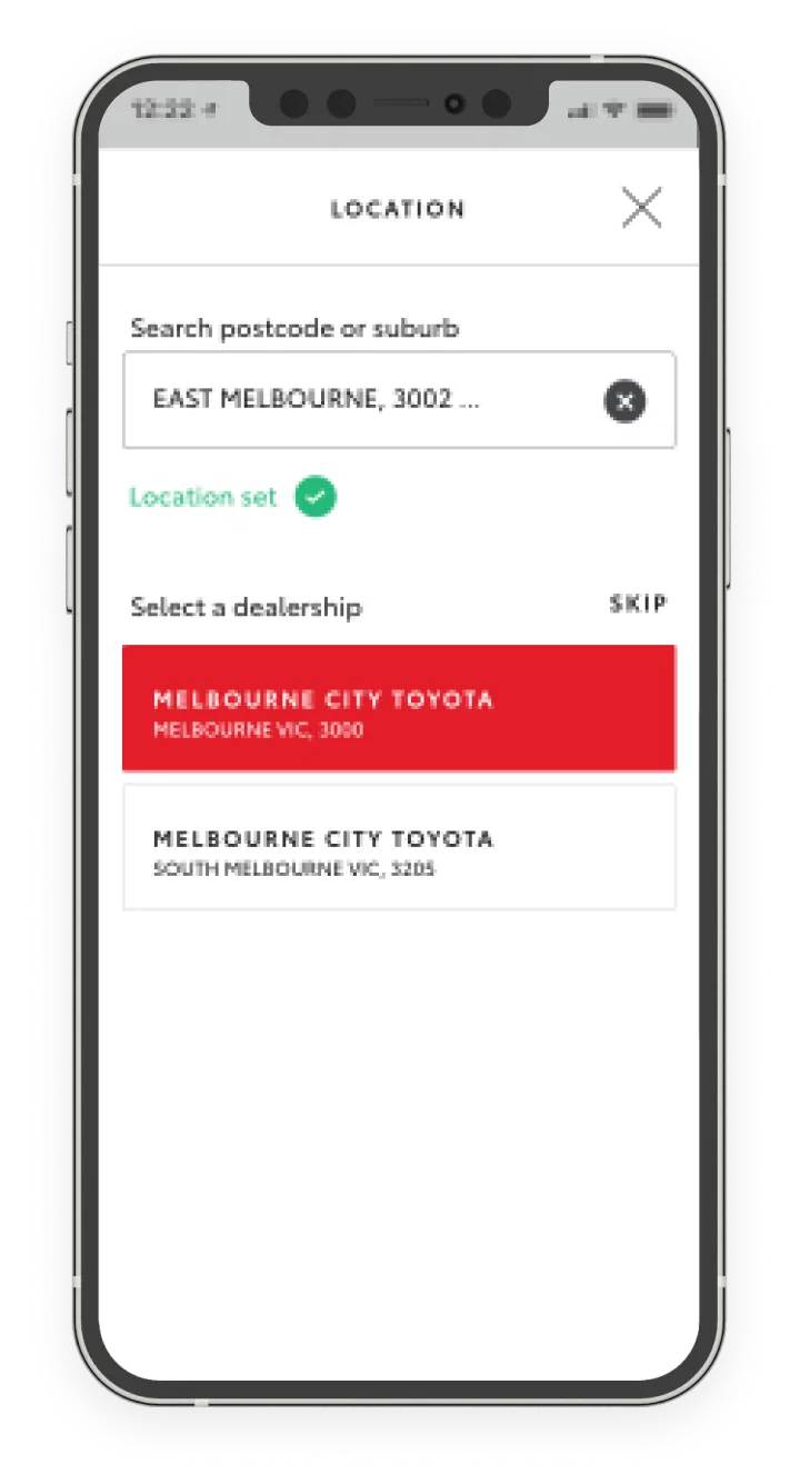 Toyoa Personalised Repayments